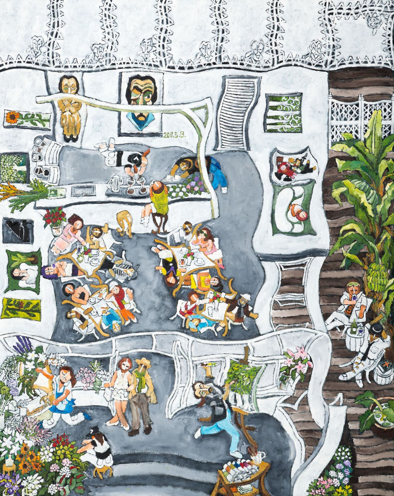 吴敏兴 Wu Ming-Hsing (Louis Wu), 花店 Flower Shop, 2011