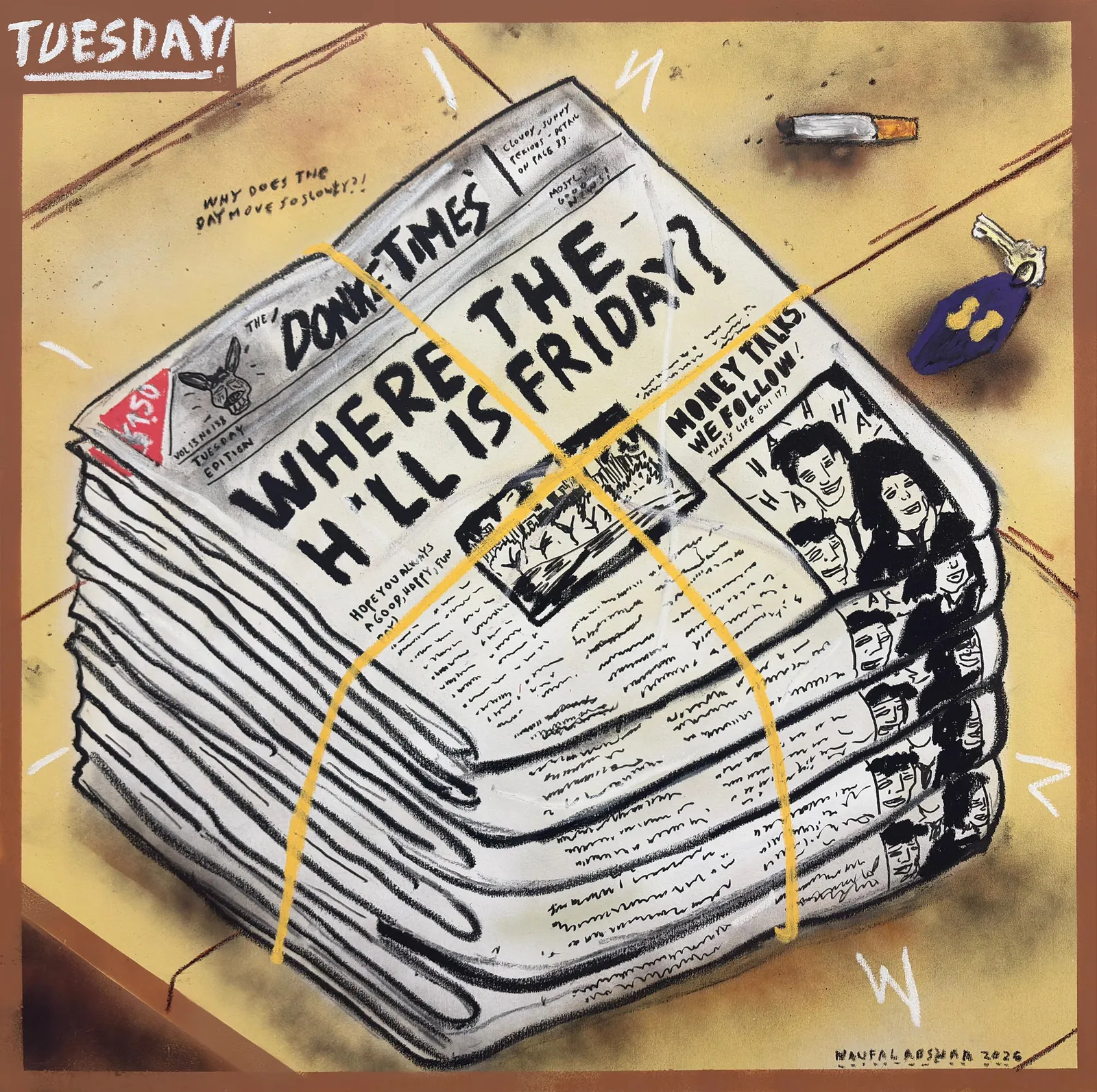 Naufal Abshar 納法爾・阿布沙爾, Where’s the Hell Is Friday?, 2025