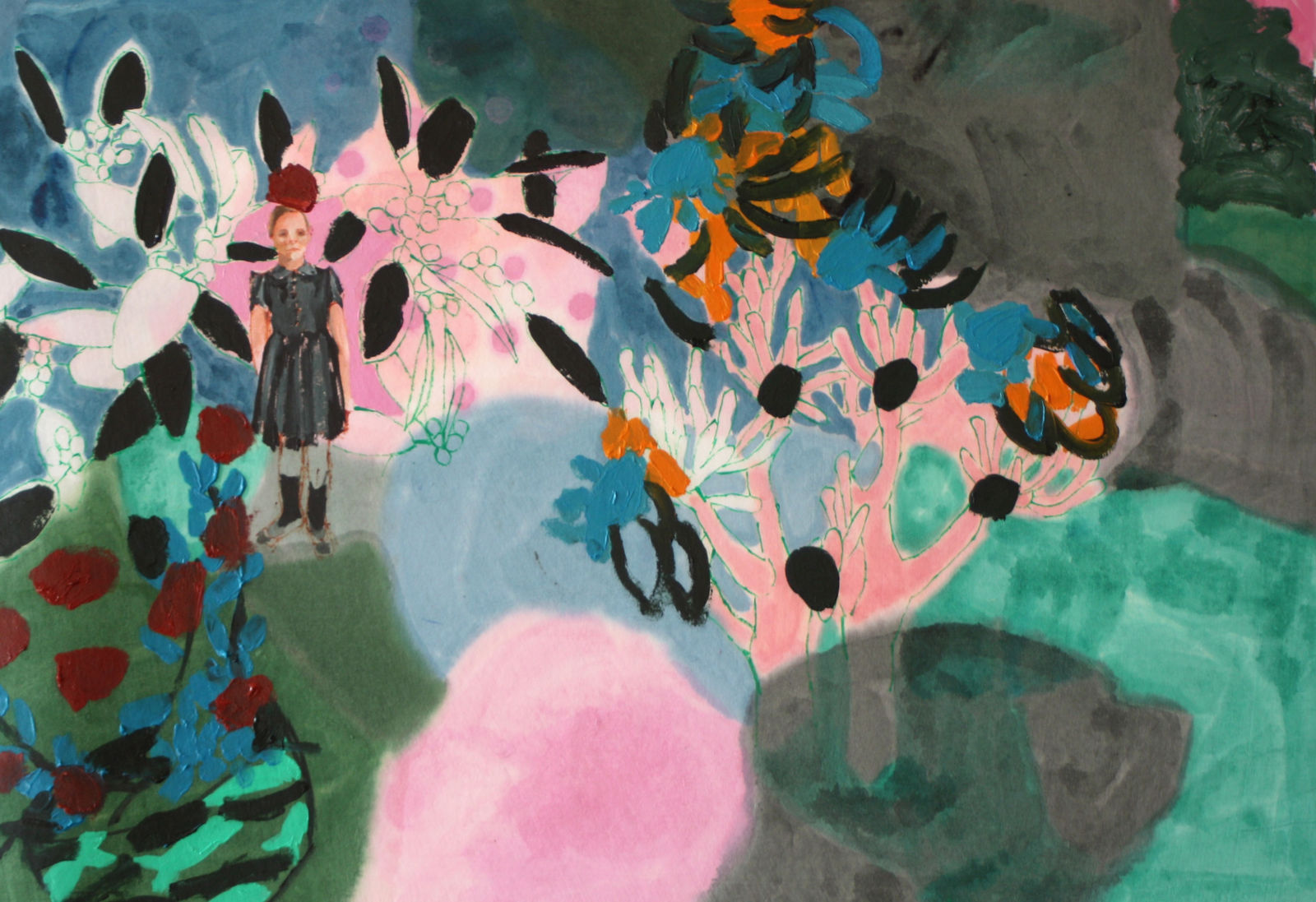 莫妮卡・蘇畢迭, Alicia in Vlaminck's Garden, 2017