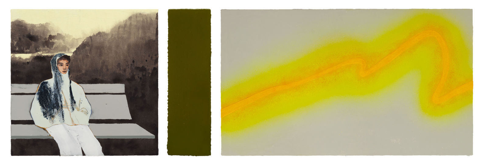 陳雲 Chen Yun, 染。等待的流光循自由之意迸發 Dyeing. The Flowing Light of Waiting Bursts With the Essence of Freedom., 2023