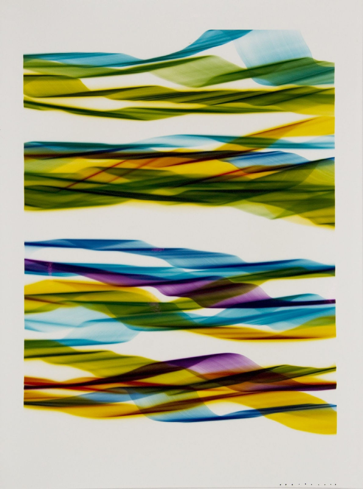 Karl Martin Holzhäuser, Lichtmalerei 13.1-12/10, 1985