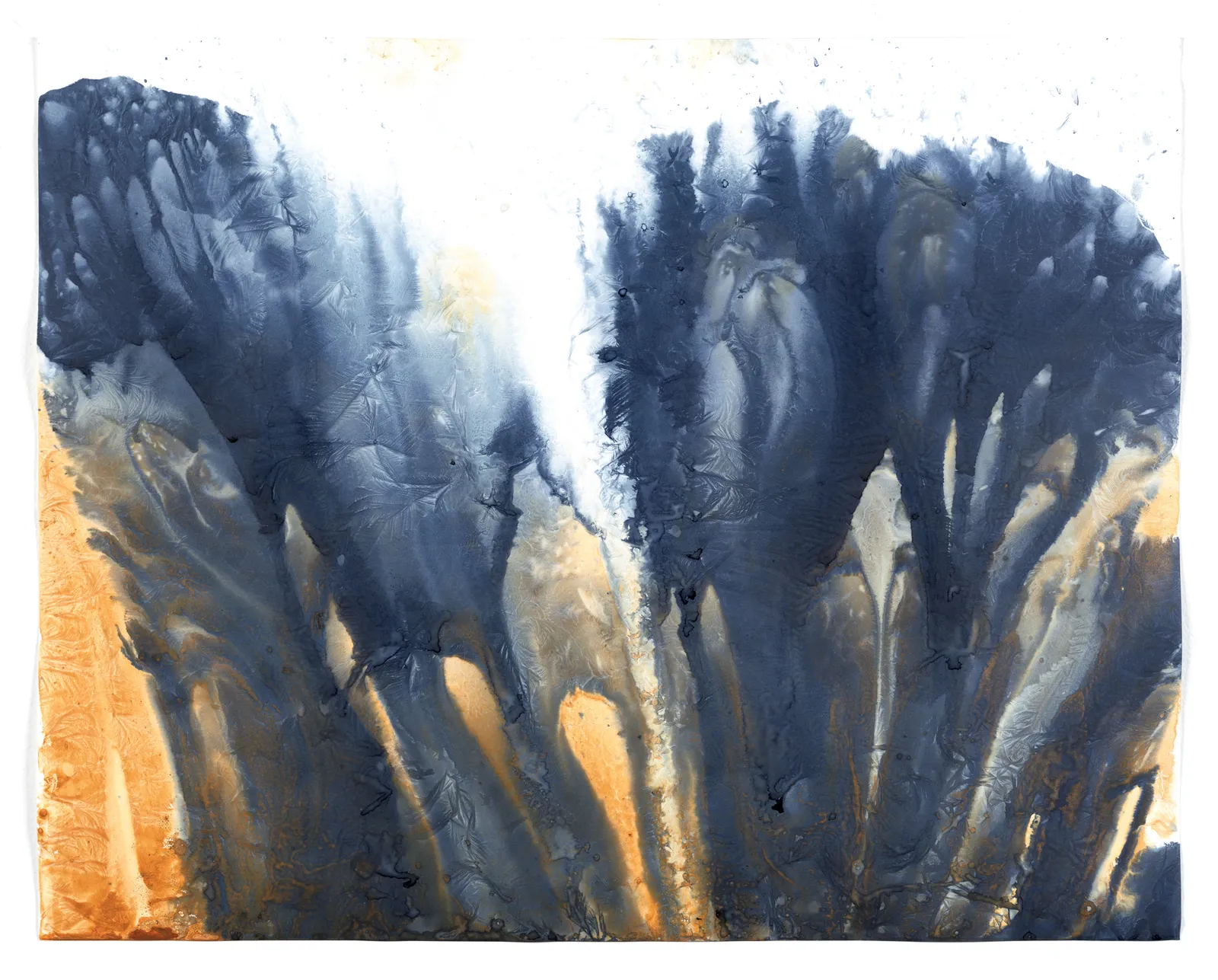 Meghann Riepenhoff, Day 426.2 Waters of the Americas: EPA #IDN001002876 (Residual and Current Triumph Silver Mine Contamination, Freezing, Rushing Water, Big Wood River, Idaho), 2025