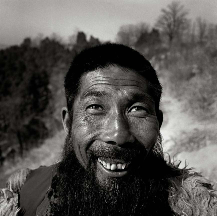 Liu Zheng, Rural Peasant, Yanan, Shaanxi Province, From the series The Chinese, 2000