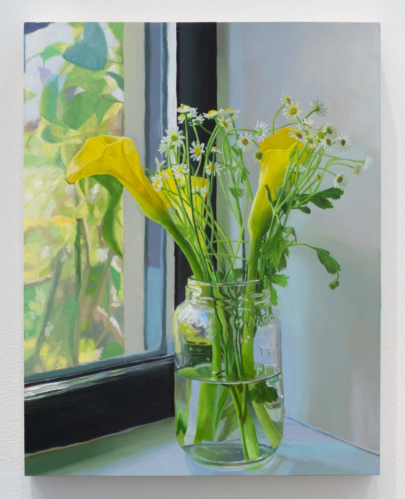 Linus Borgo, Calla lilies and Chamomile, 2025