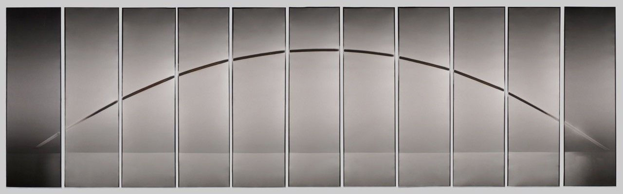 Chris McCaw, Sunburned GSP#888 (Strait of Juan De Fuca, new years day), 2016