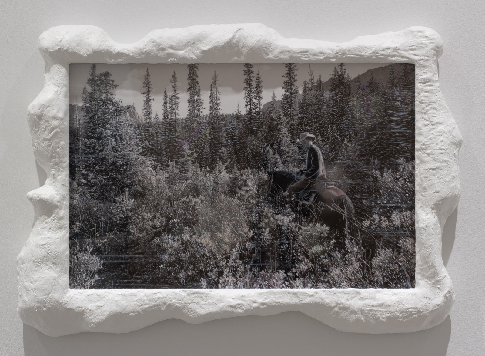 Sarah Anne Johnson, Lone Rider (Mountain), 2025