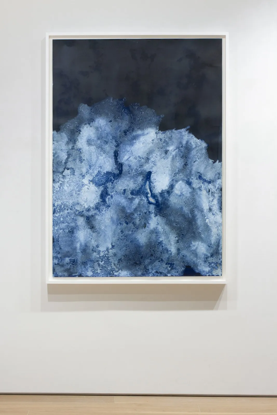 Meghann Riepenhoff, Ice #443 (27 - 32°F, Ephemeral Stream, WA 02.27 - 28.23), 2023