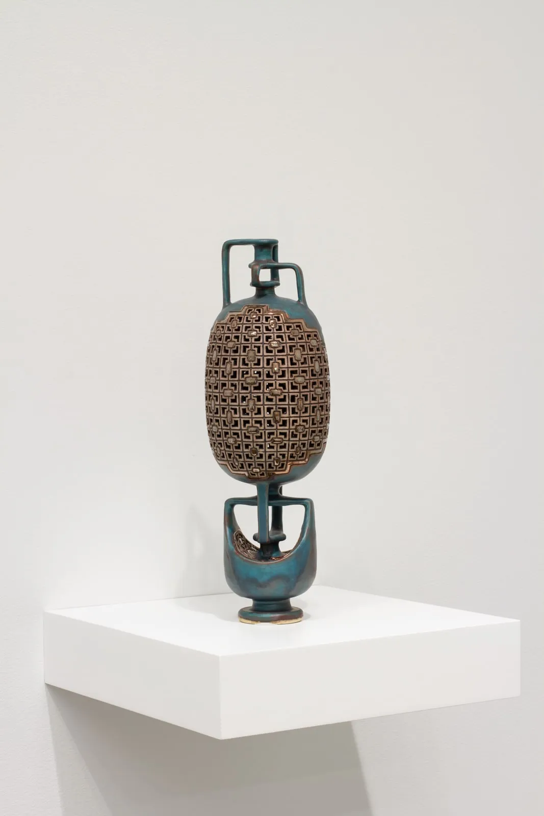 Ibrahim Said, Floating Vase - Ladder, 2023