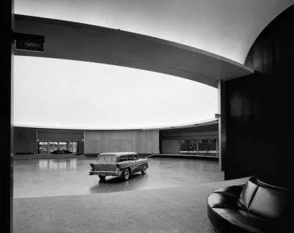 Ezra Stoller, General Motors Technical Center, Eero Saarinen, Warren, MI, 1950