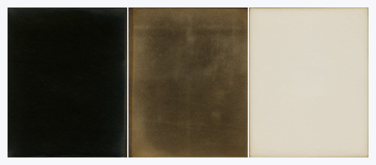 Alison Rossiter, Darko Velvet, expired October 1915, processed 2021, 2023