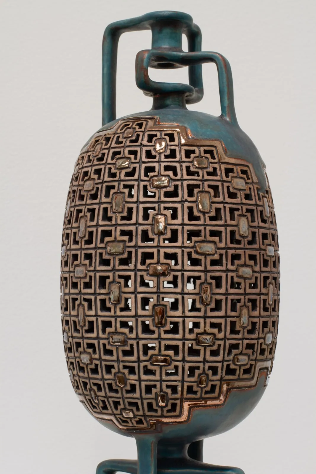 Ibrahim Said, Floating Vase - Ladder, 2023