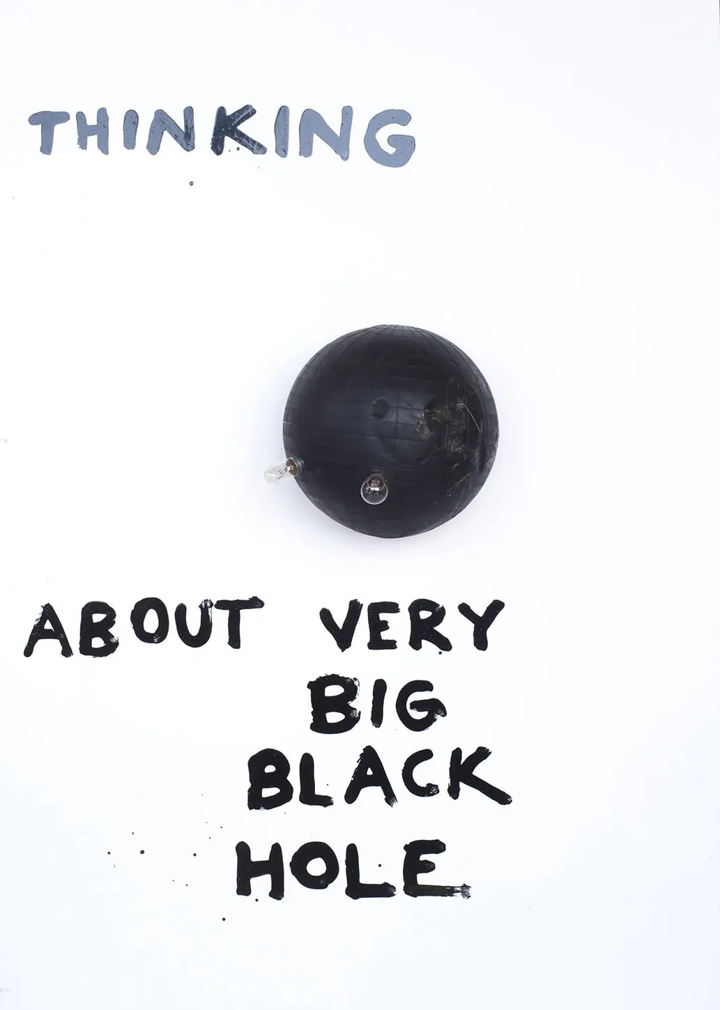 Kristof Kintera, Thinking About Very Big Black Hole, 2019