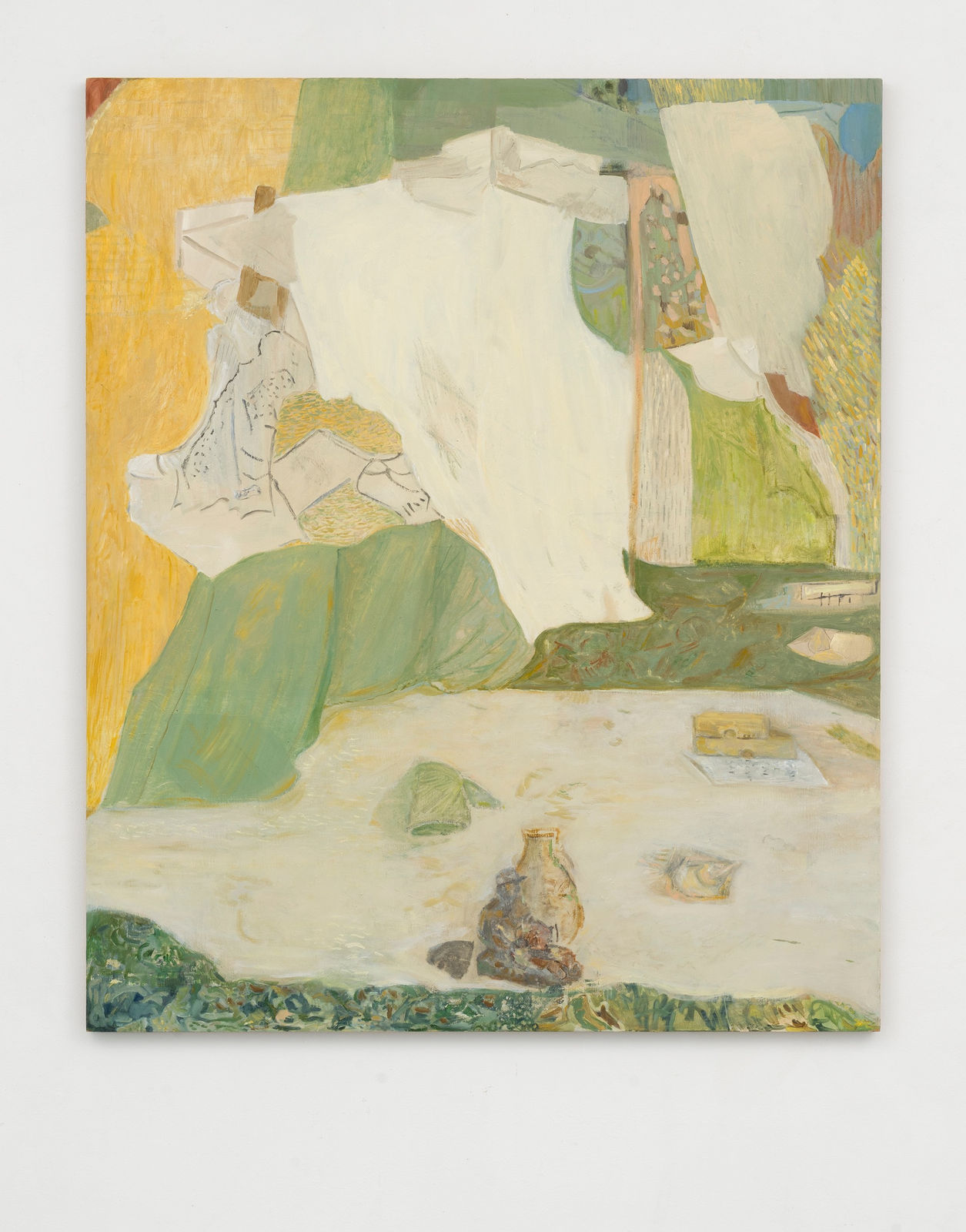 Beatrice Meoni, In studio, bandiera bianca, 2025