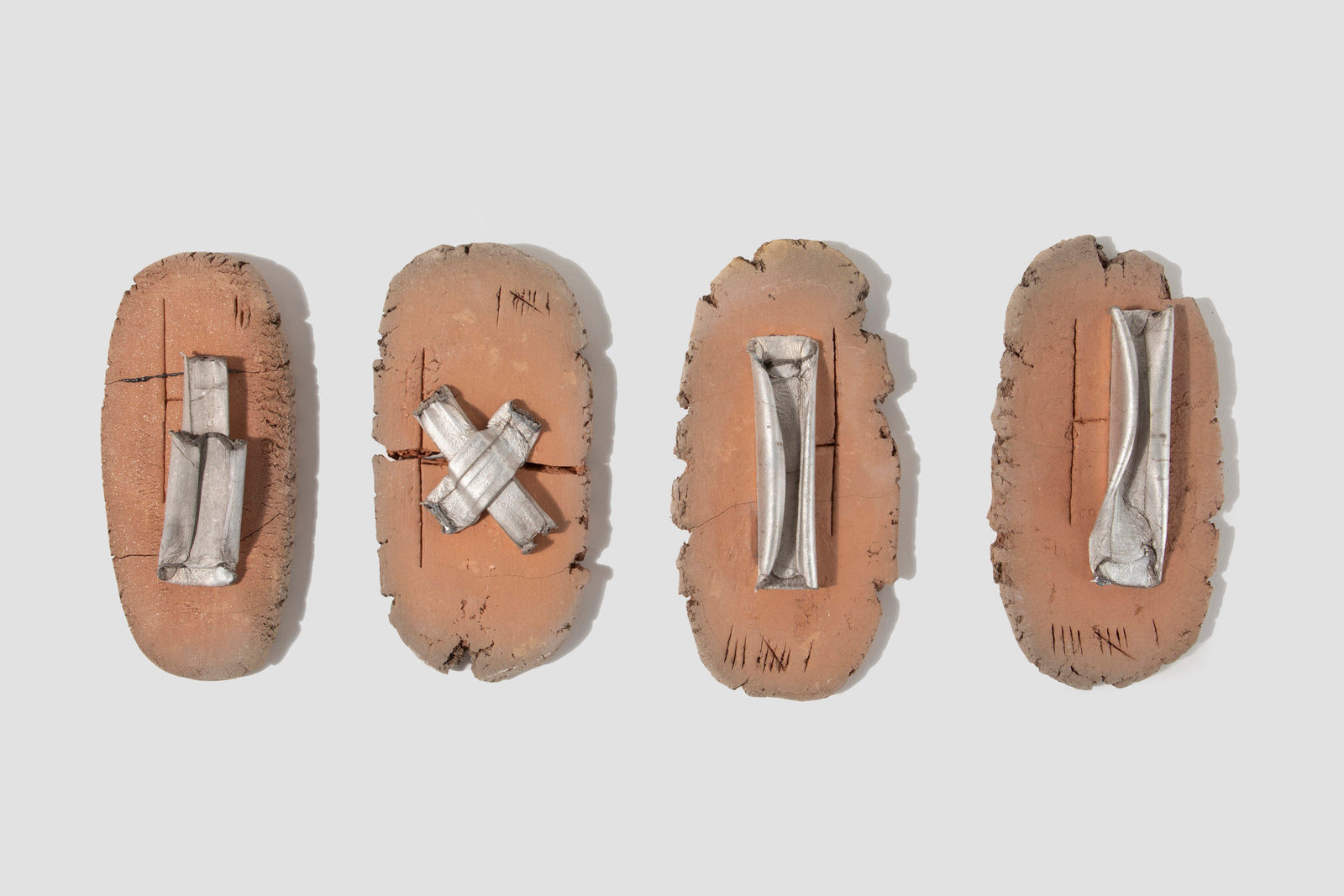 Avi Farber, Aluminum Ruins 002, 2025