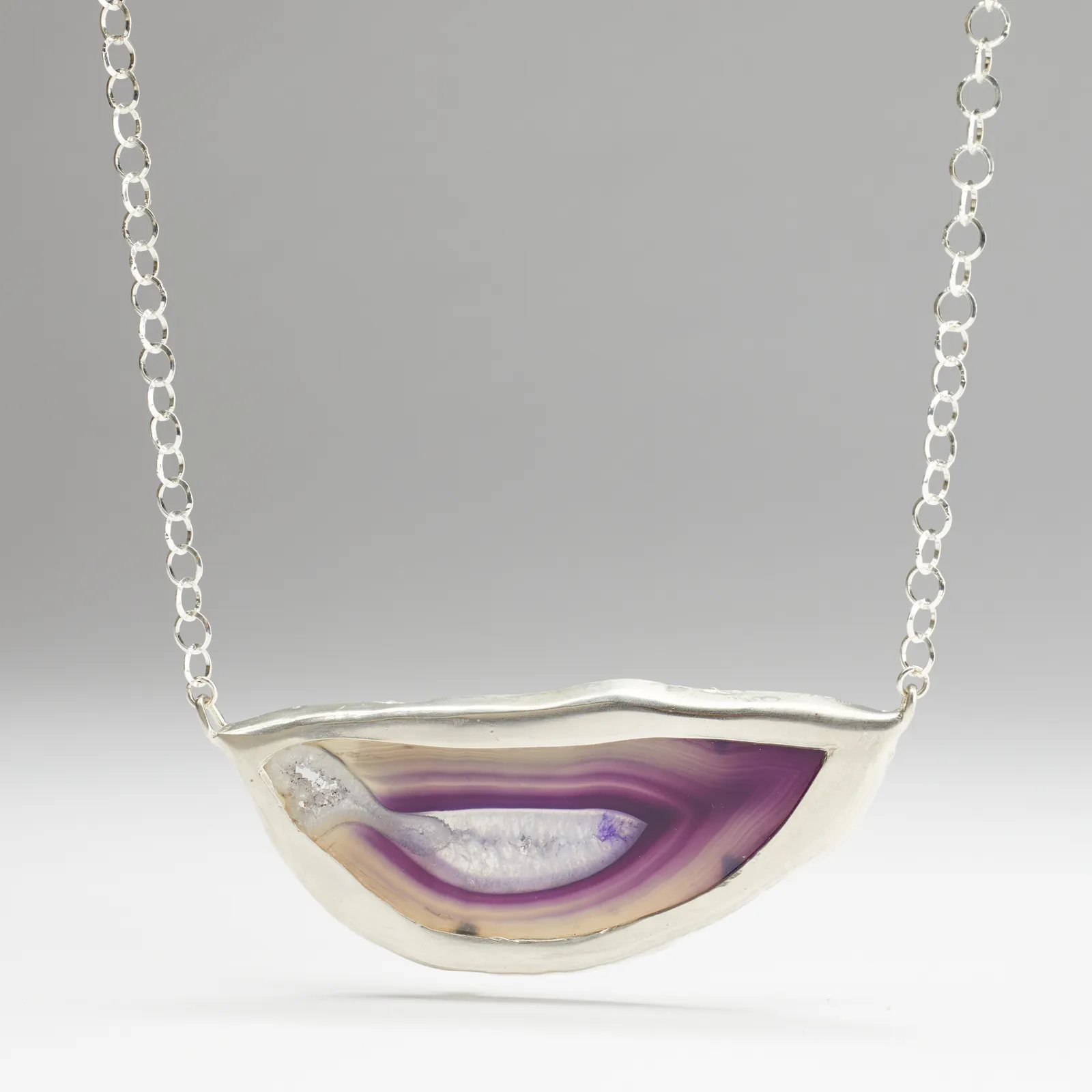 DB/CB by Debra Baxter, Big Purple Necklace, 2021
