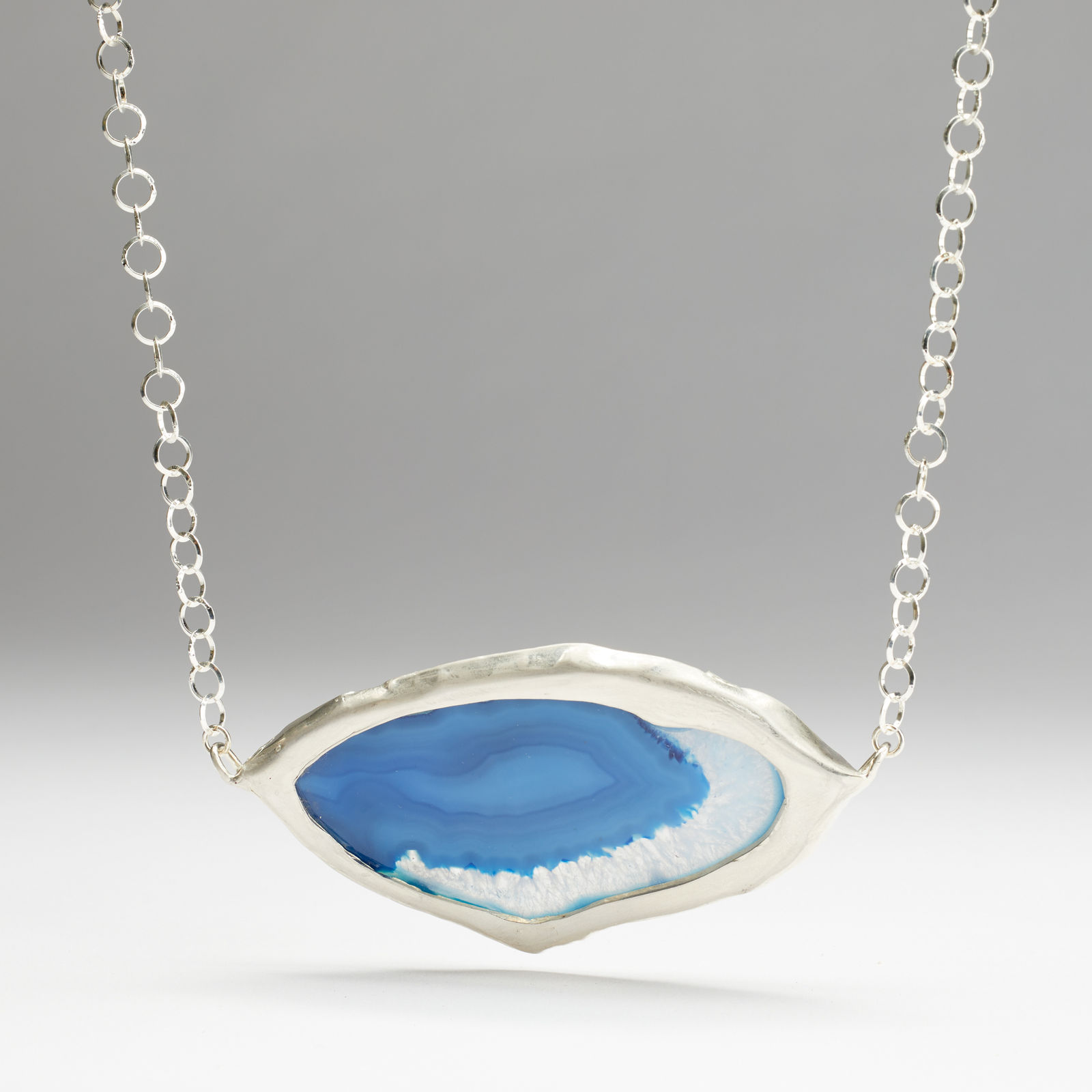 DB/CB by Debra Baxter, Big Blue Necklace, 2021