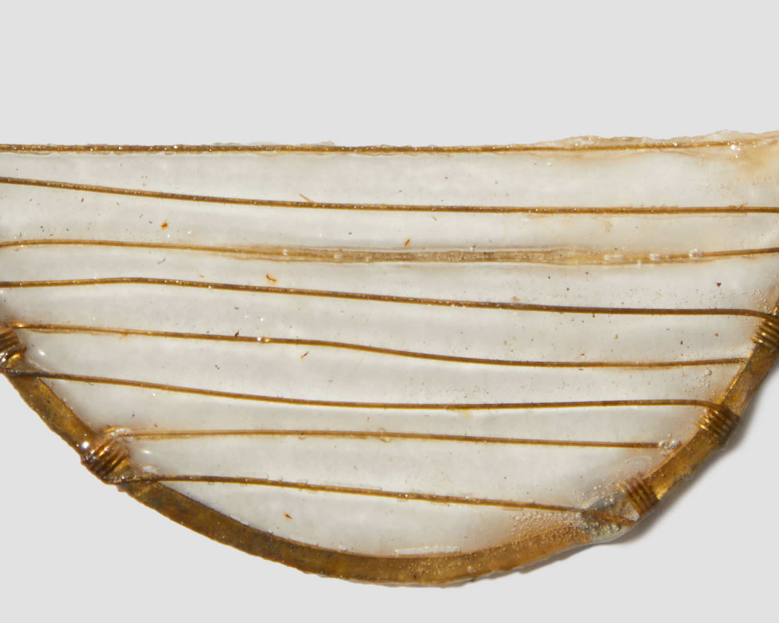 Melanie Brauner, Sunrise Necklace (Brass & Ivory), 2022