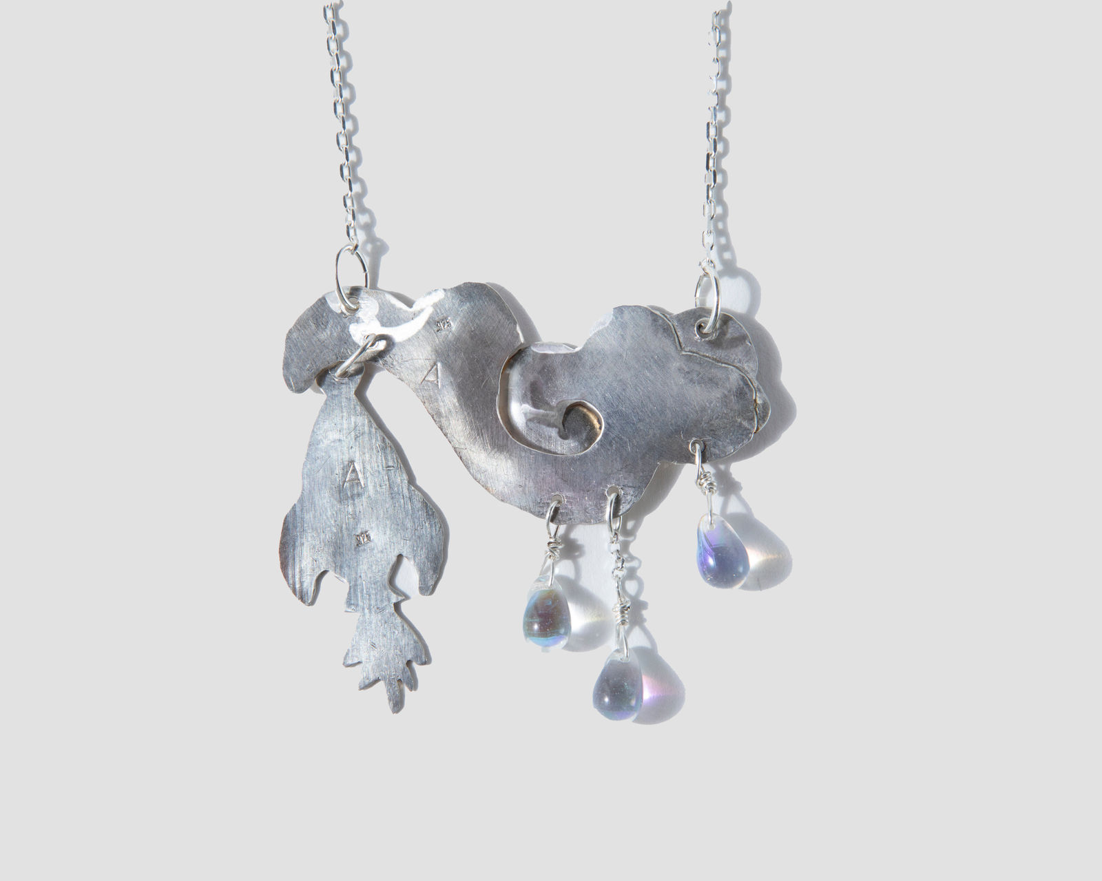 Annette Doreng-Stearns, Cloud/Rocket Ship Necklace, 2025