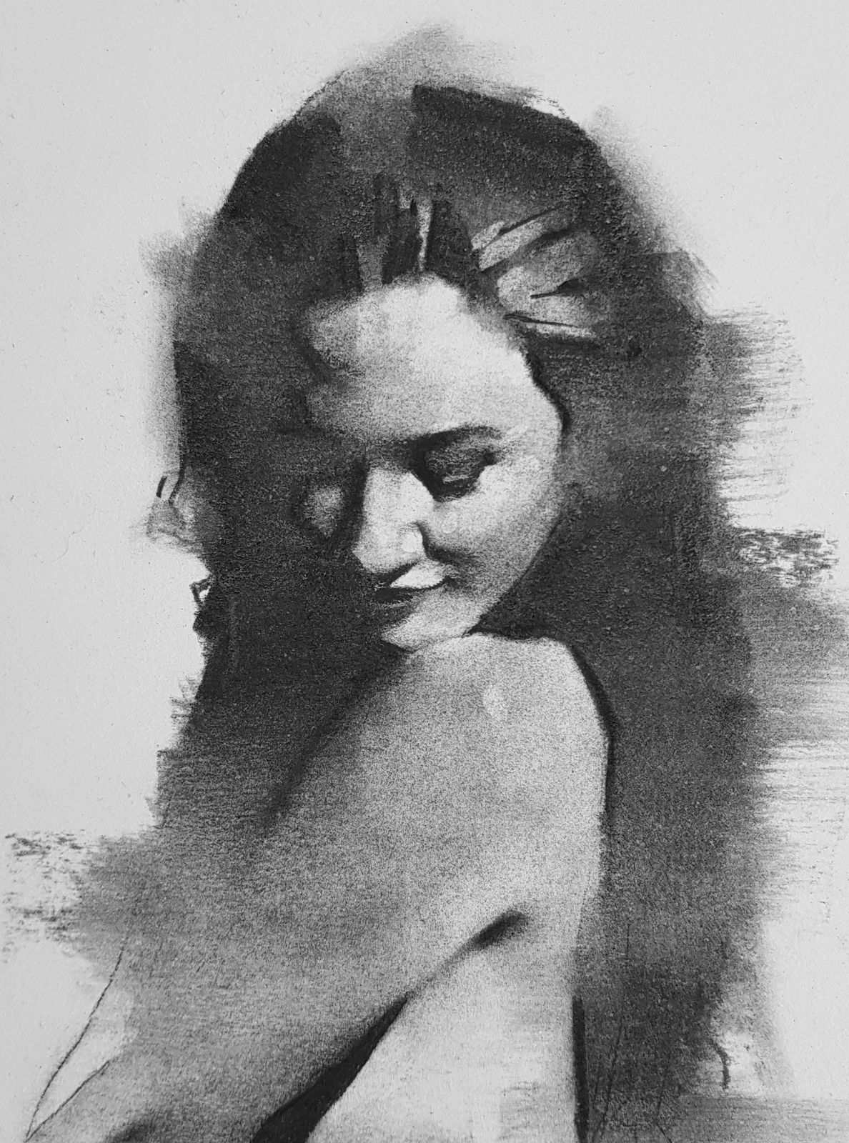 Shaun Othen, Charcoal Study 4