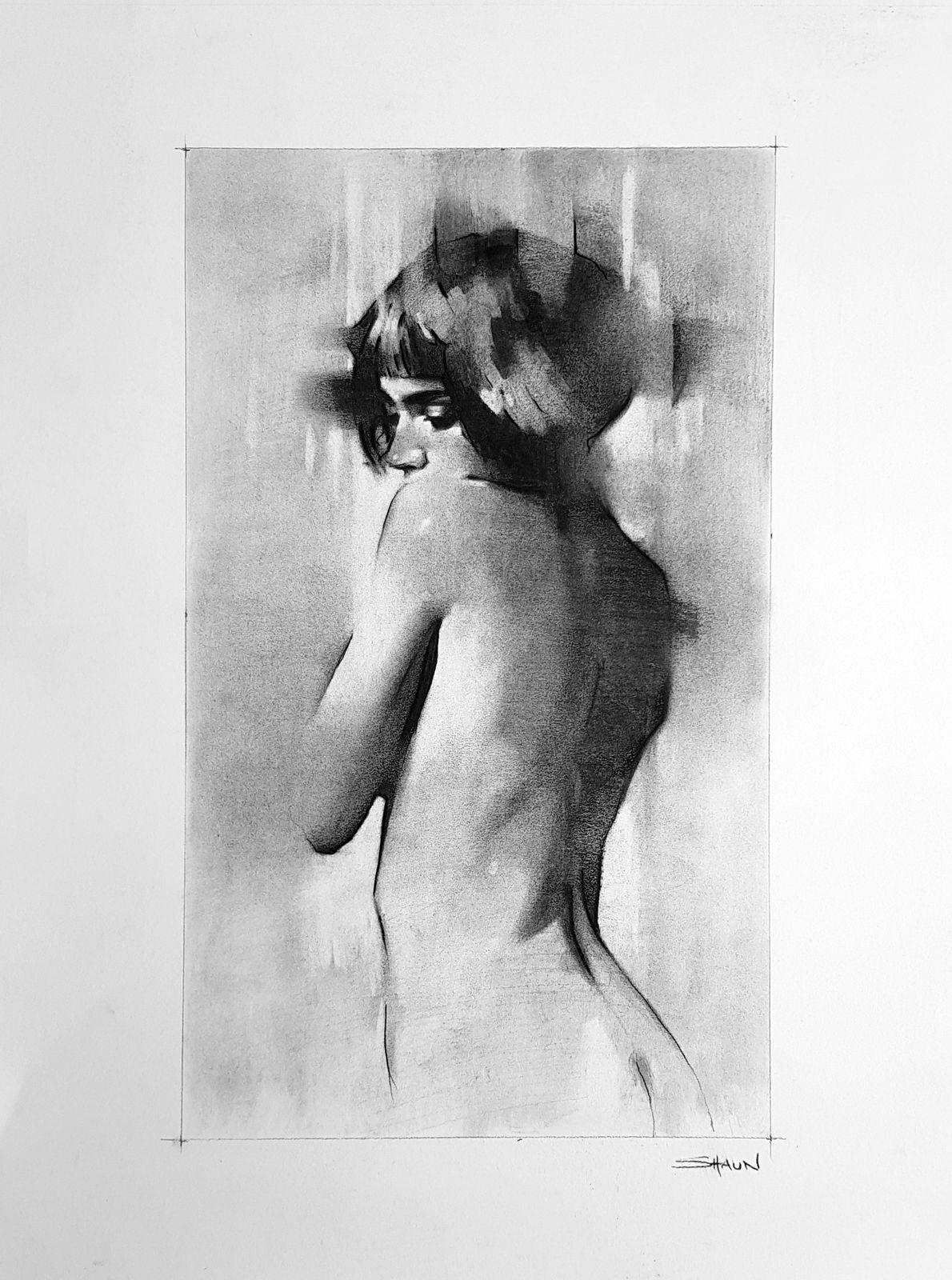 Shaun Othen, Charcoal Study 1