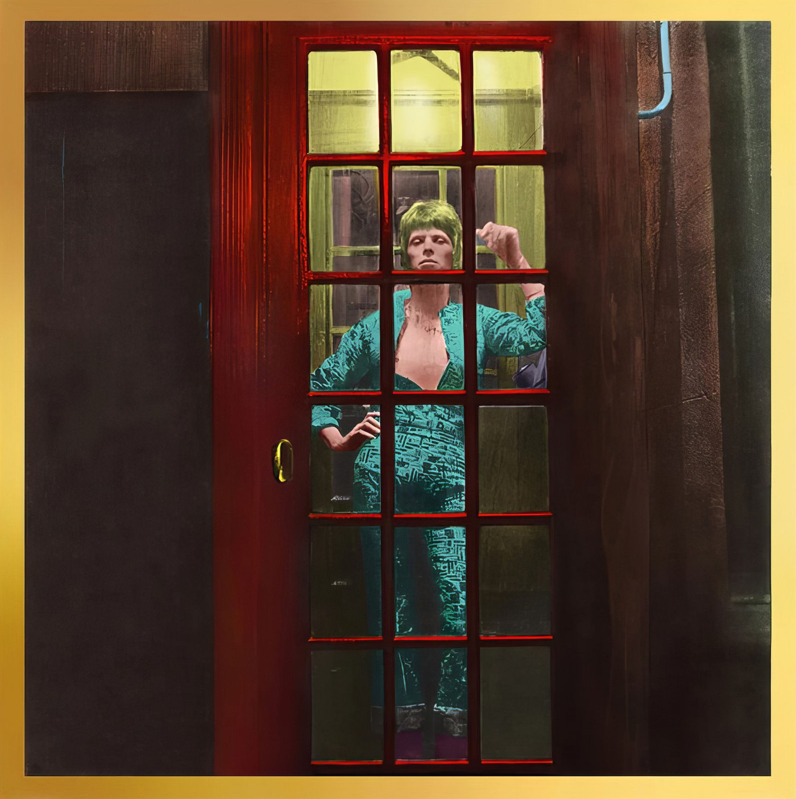 Terry Pastor, Ziggy Stardust 50th Anniversary Print Phone Box
