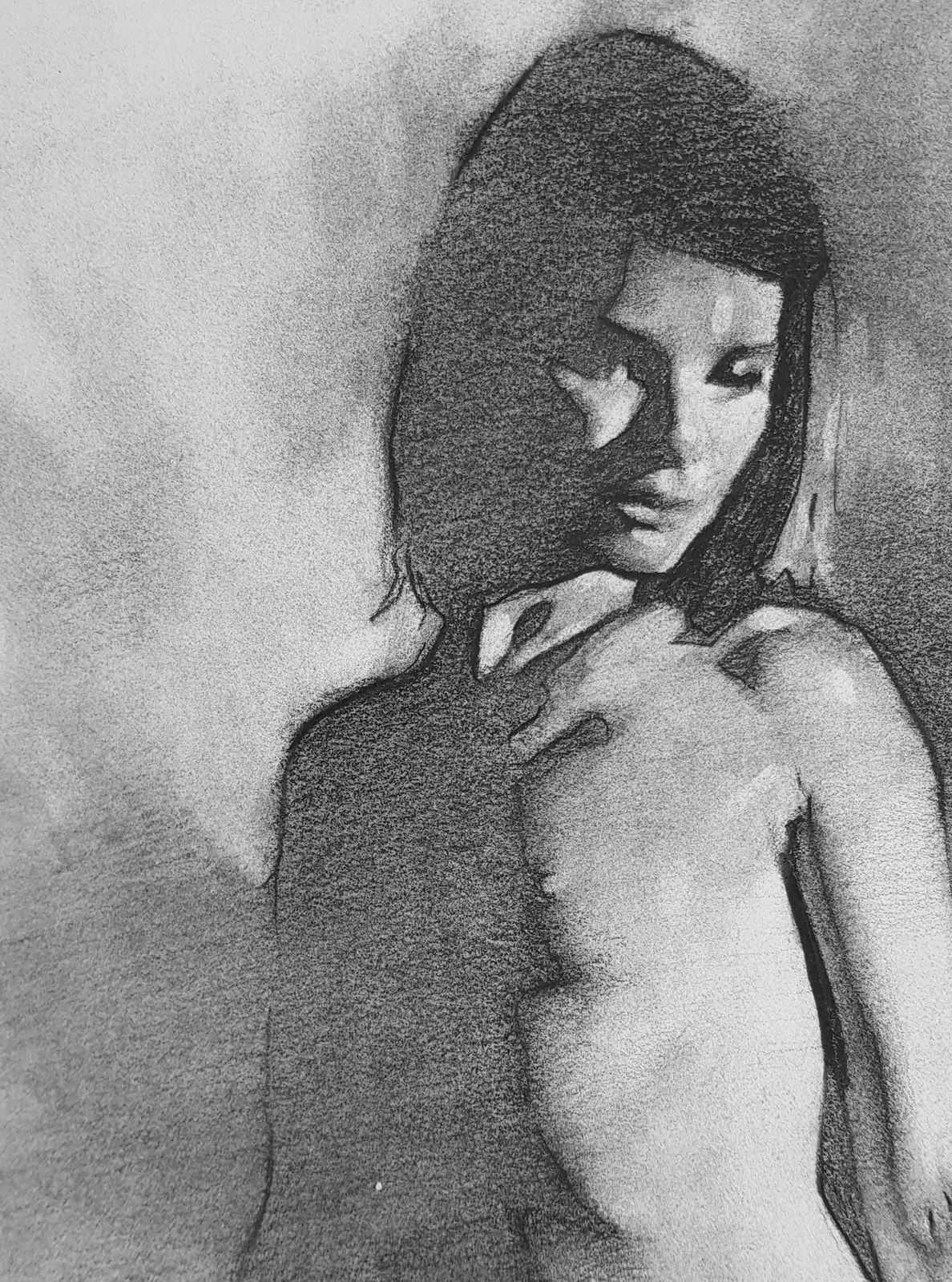 Shaun Othen, Charcoal Study 10