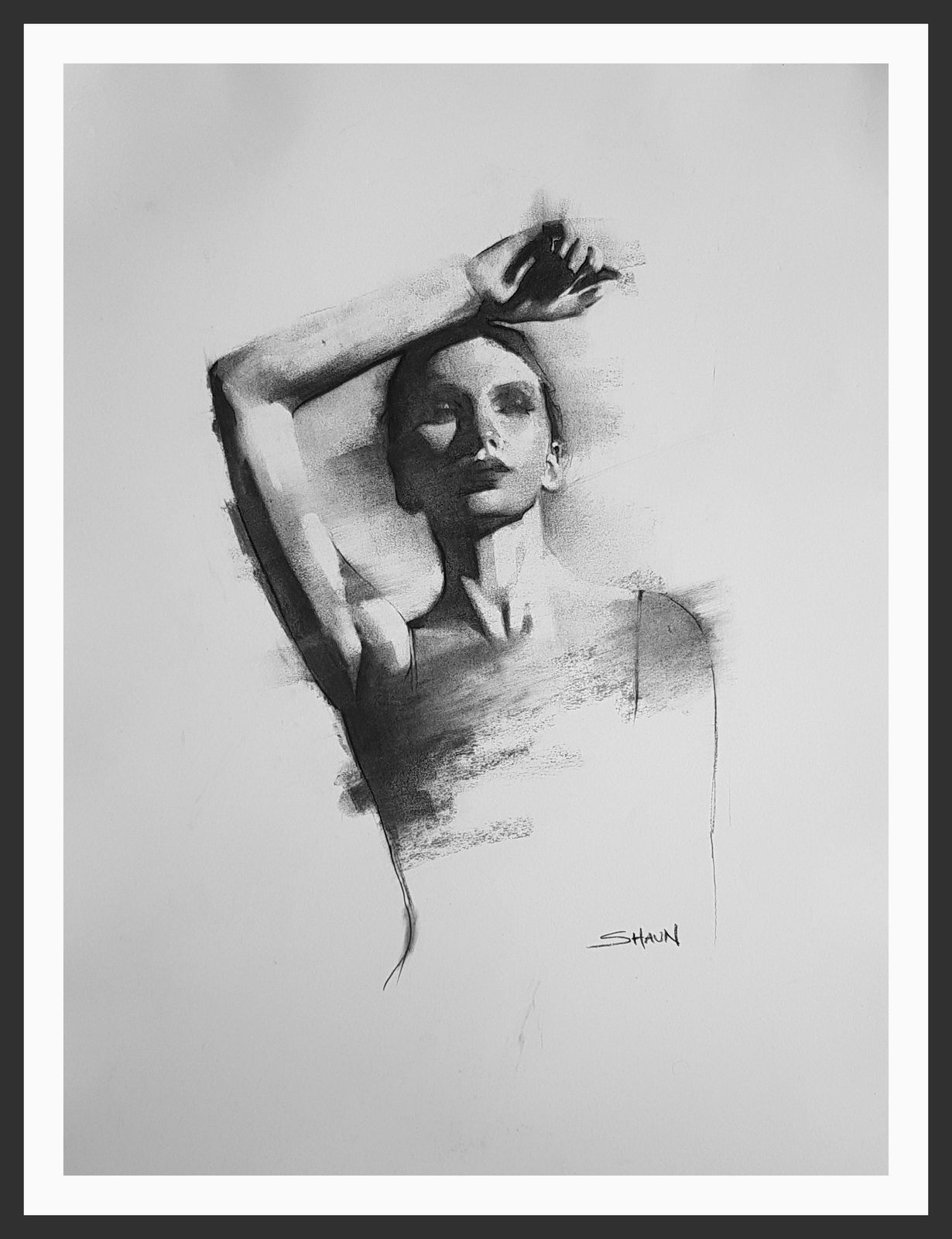 Shaun Othen, Charcoal Study 11