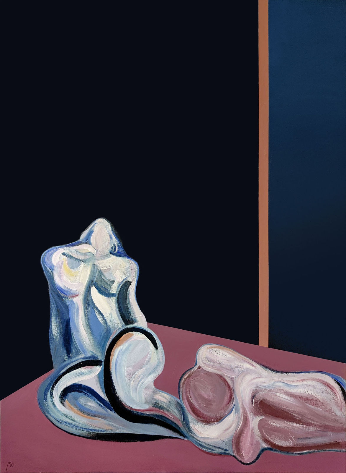 Malwina Chabocka, Nocturnal creatures howl their lullabies, 2023