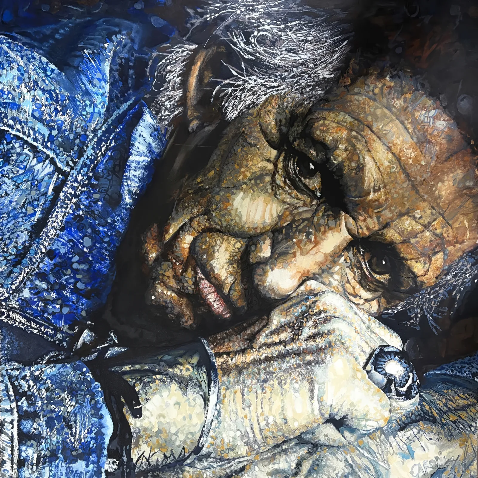 Caroline Slater, Keith Richards, 2020