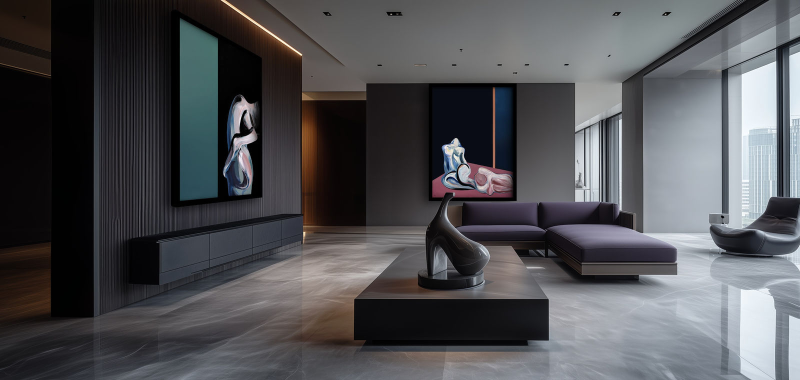 Malwina Chabocka, Nocturnal creatures howl their lullabies, 2023