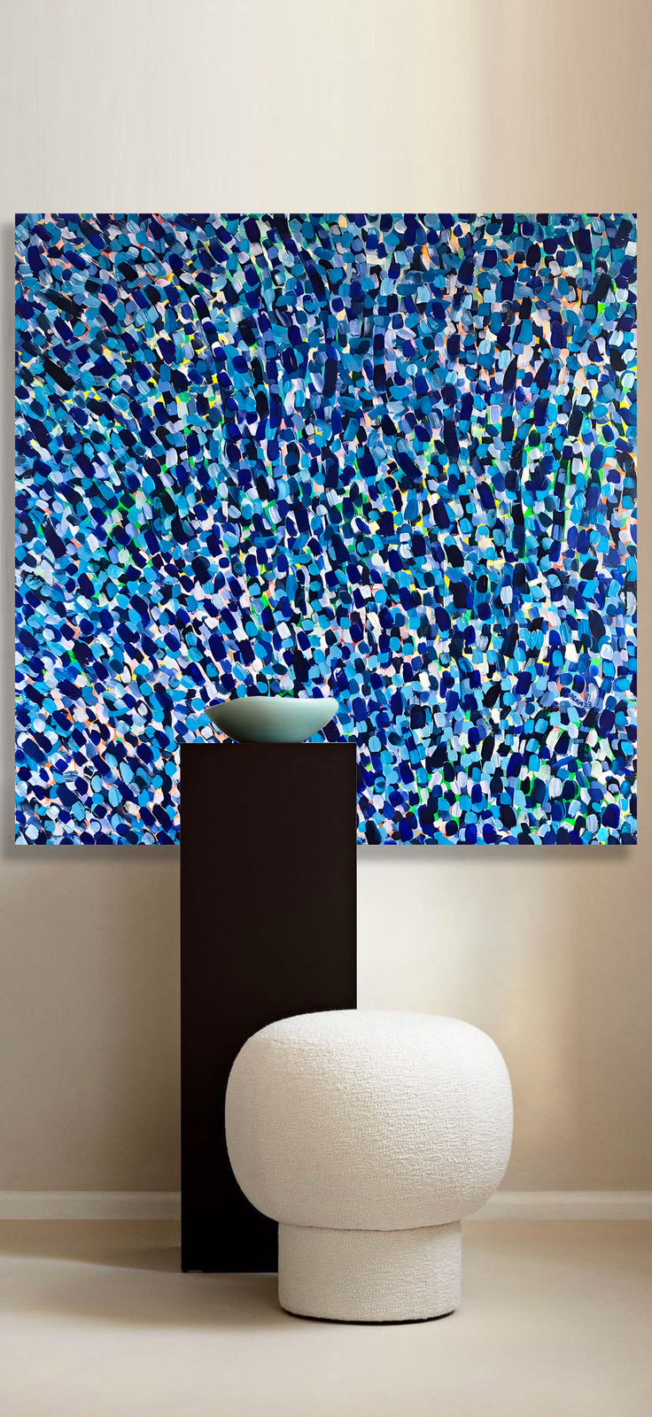 Orna Schneerson Pascal, Blue Planet, 2023