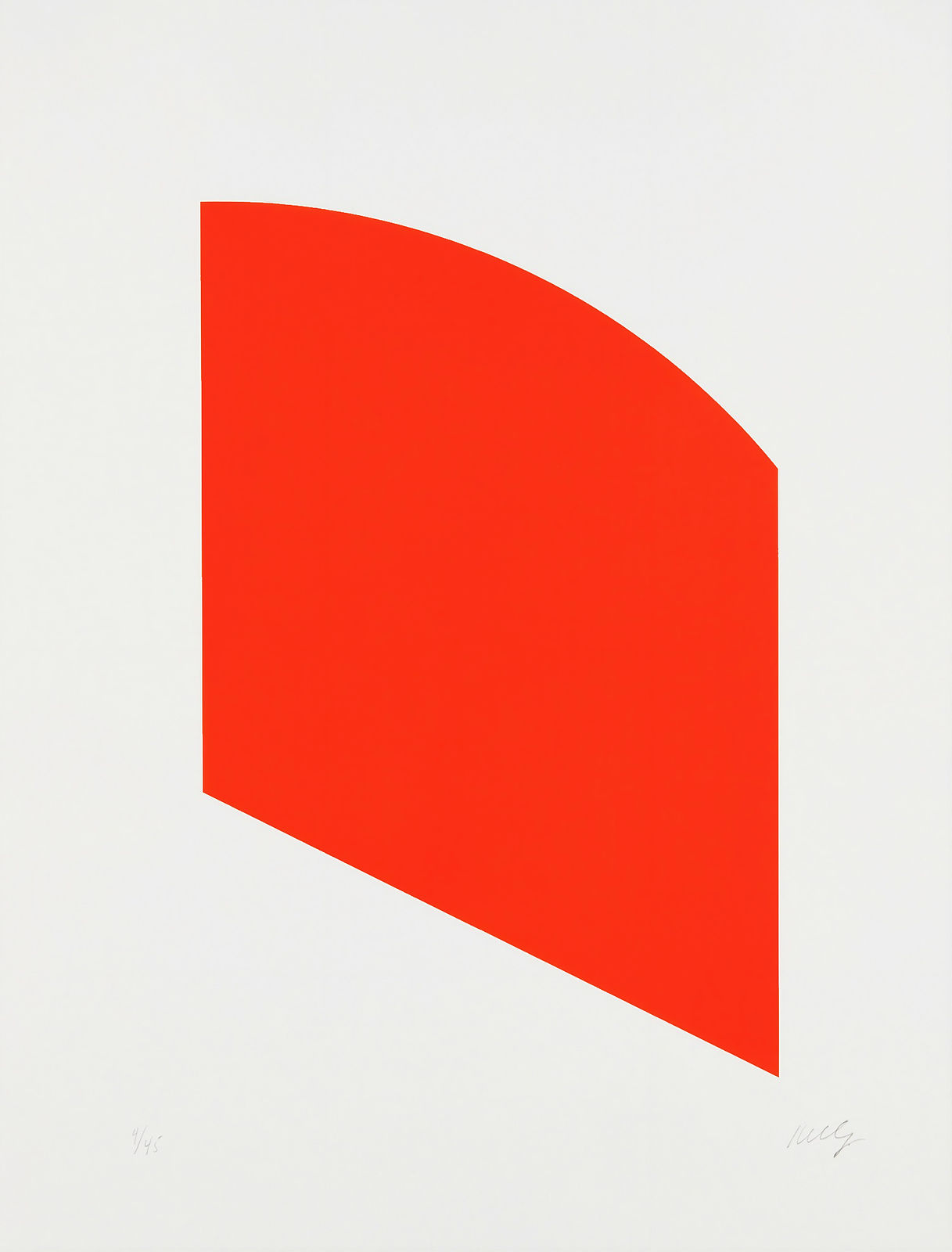Ellsworth Kelly, Red, 2003