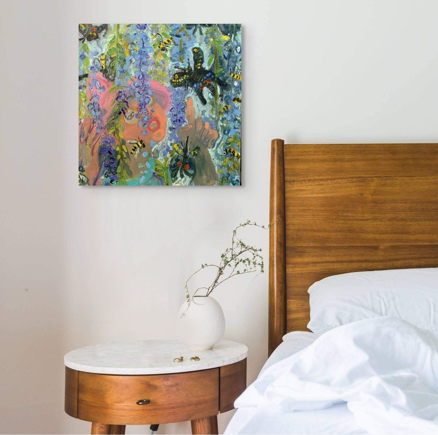 Ashley Norwood Cooper, Under The Wisteria Vines, 2022