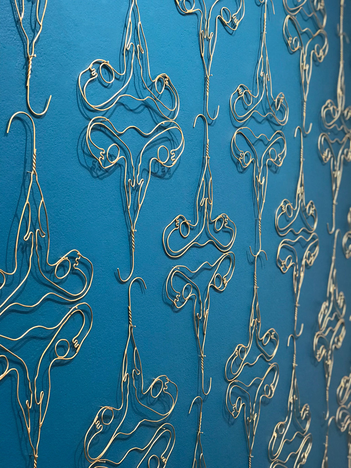 Holly Ballard Martz, Danger of Nostalgia (in wallpaper form) - SJIMA Installation, 2020