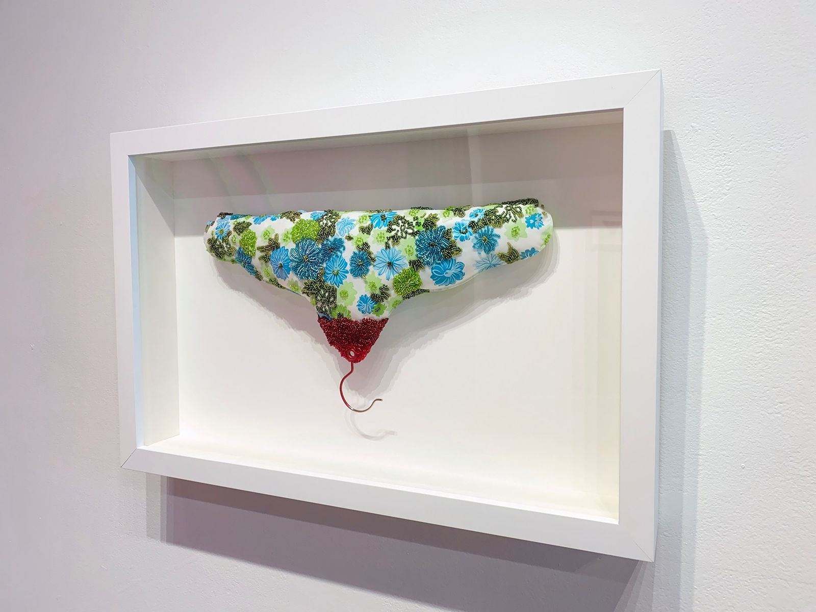 Holly Ballard Martz, Women's Work Is Never Done (am I blue) - framed, 2020