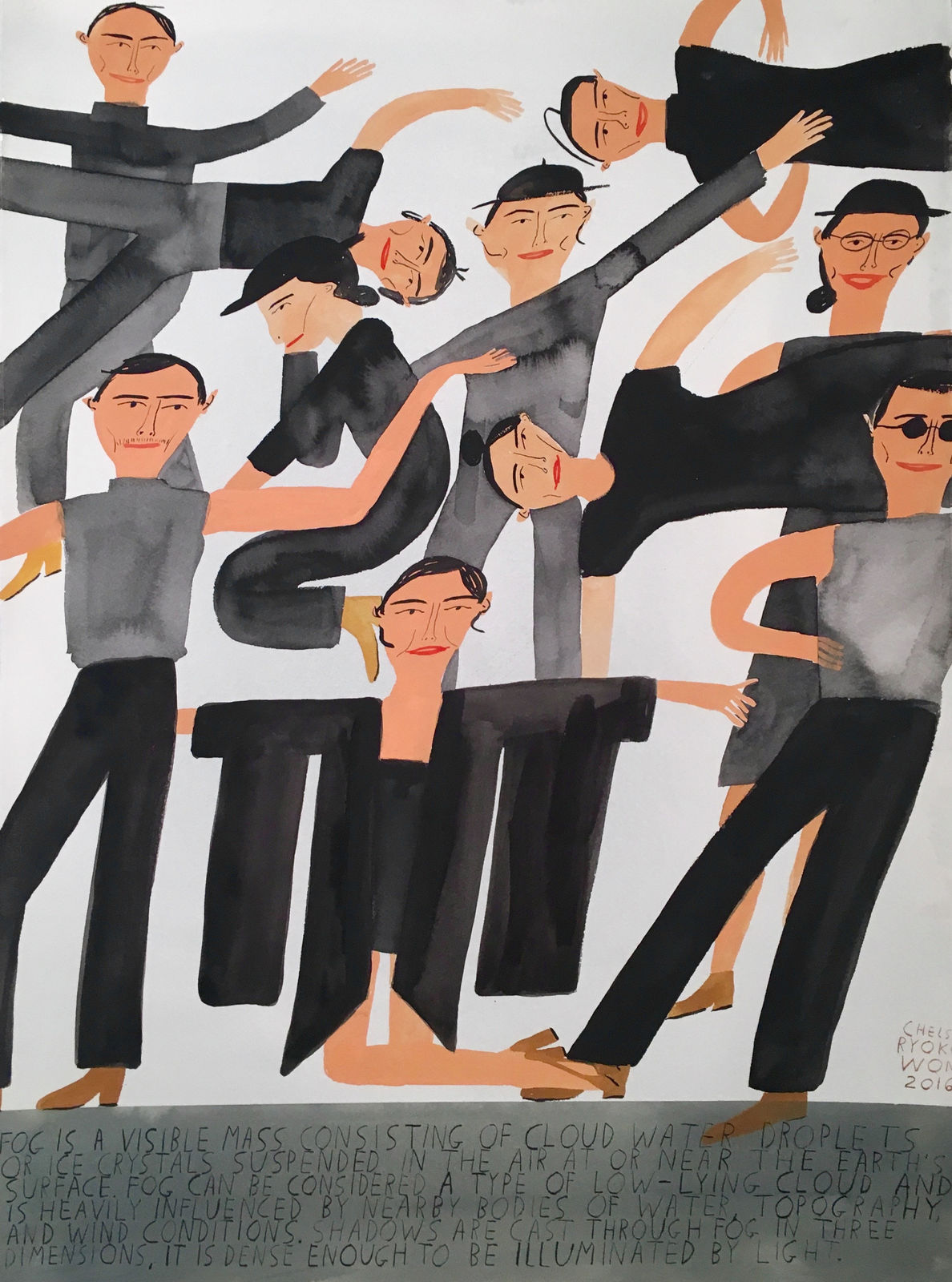 Chelsea Wong, I Have Mental Fog And It Turns Out It Is Kind Of Beautiful, 2016