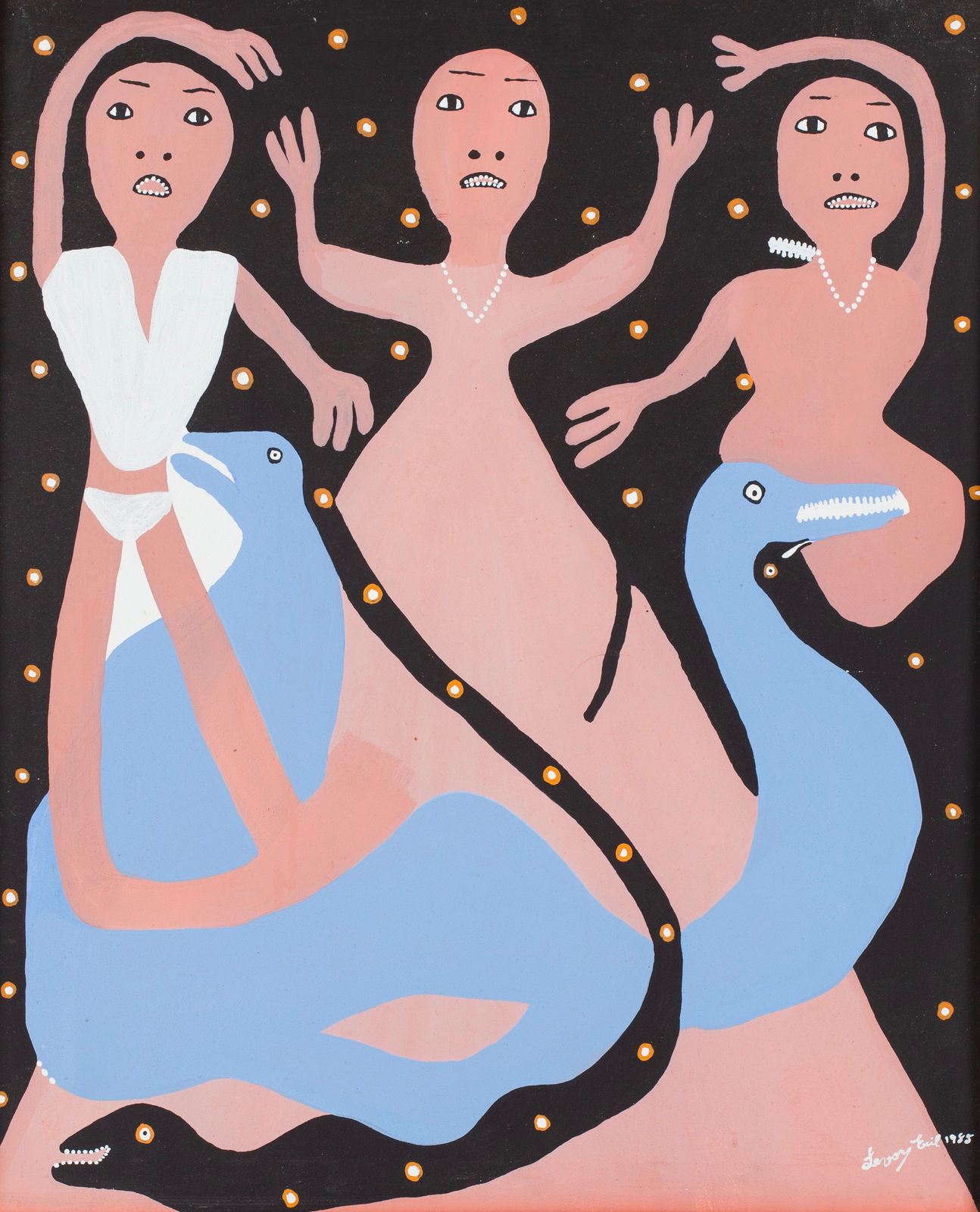 Levoy Exil, Untitled (Trois Marassa), 1986