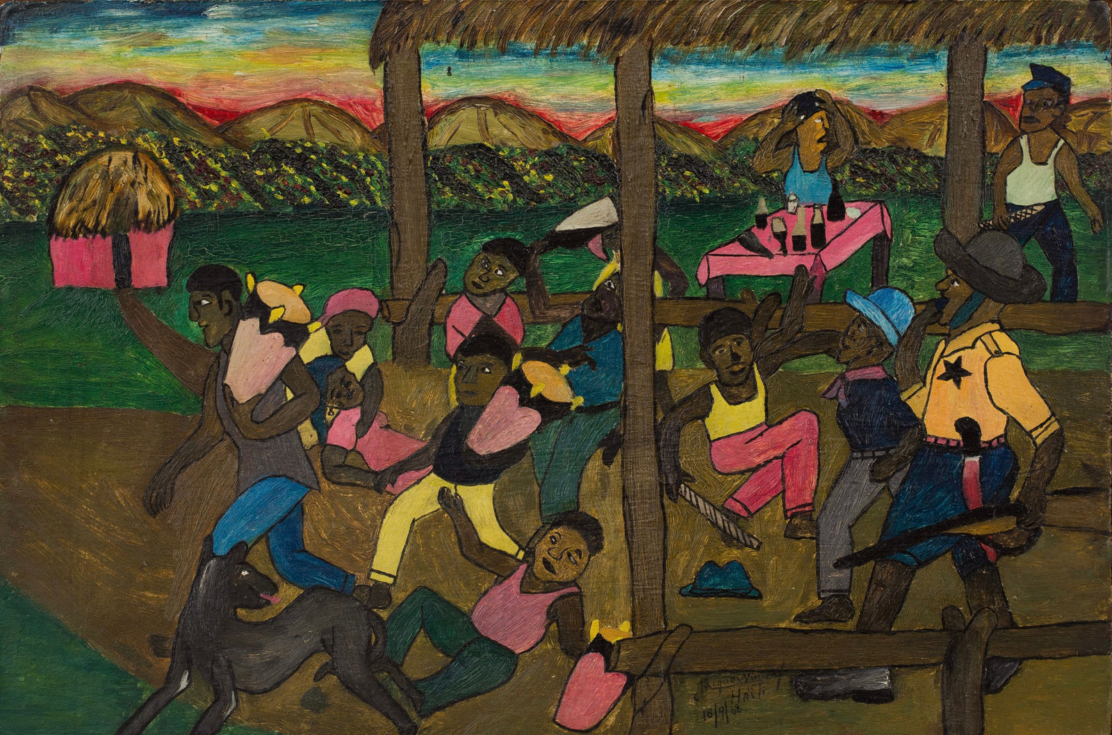 Jacques Vincent, Deblaizelle (Upheaval), dated 1968