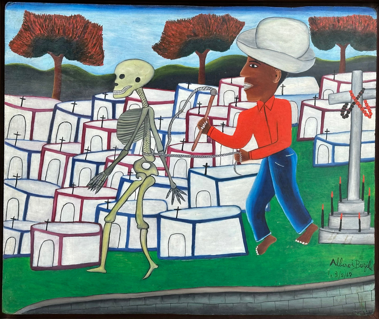 Alberoi Bazile, Zombie (Graveyard Scene), 1967