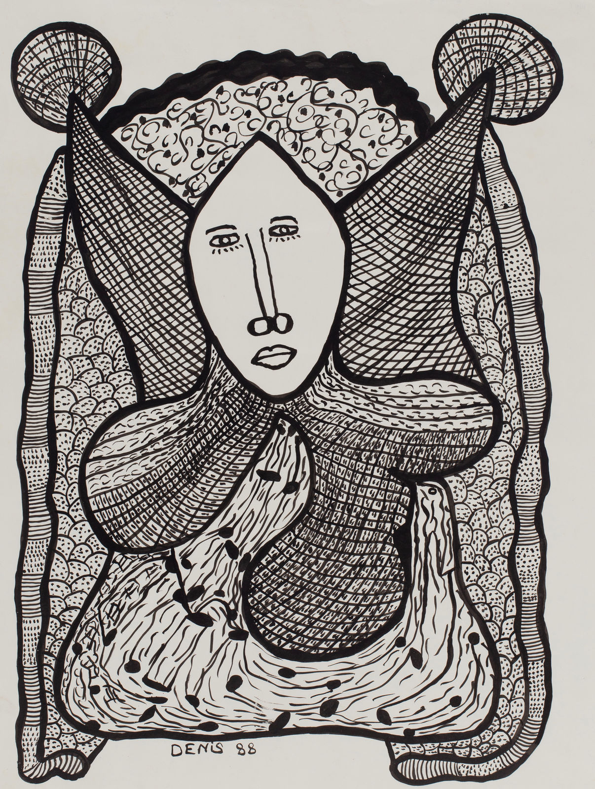 Denis Smith, Untitled Lwa/Loa, 1988