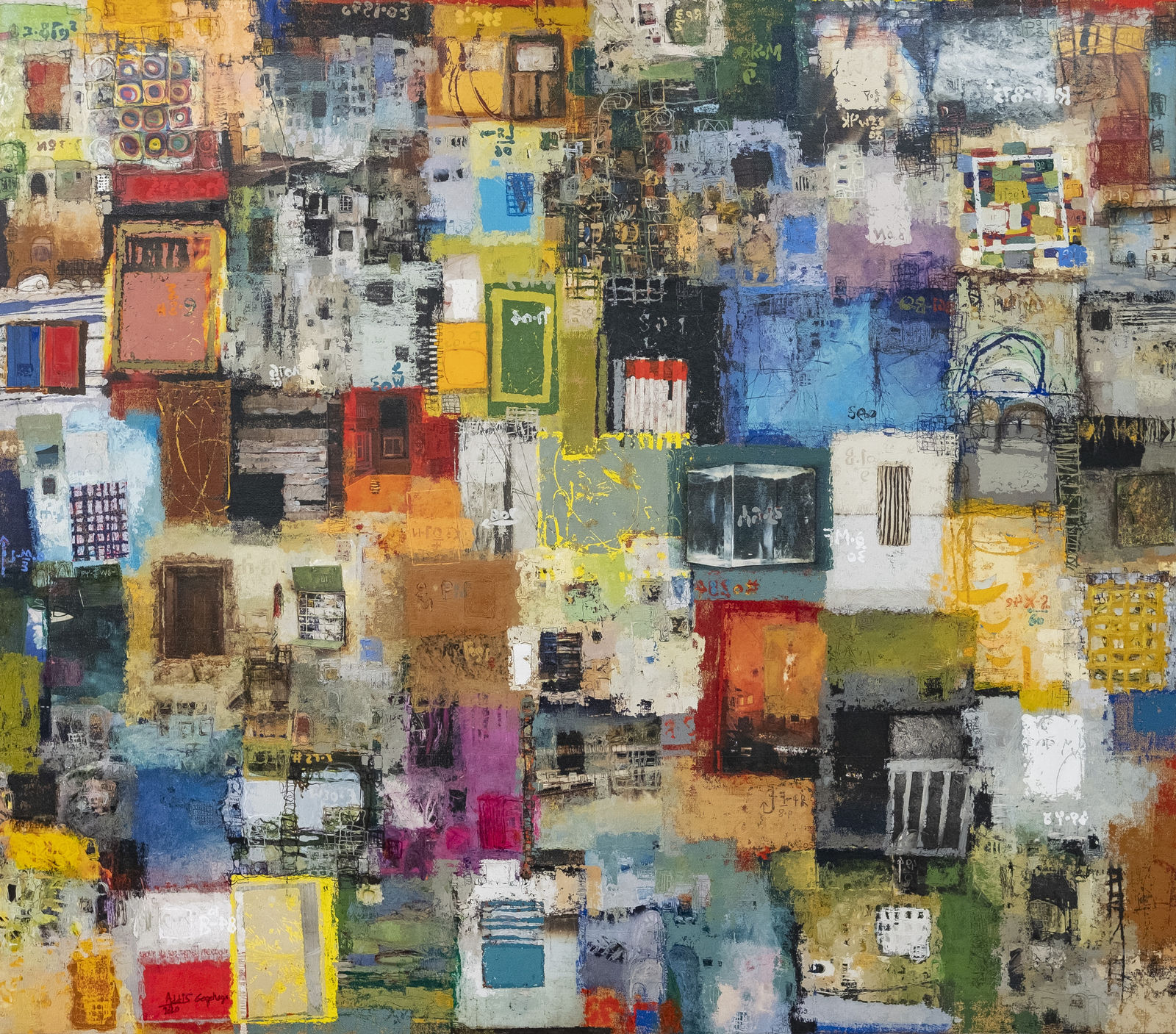 Addis Gezehagn, Floating City XVIII, 2020