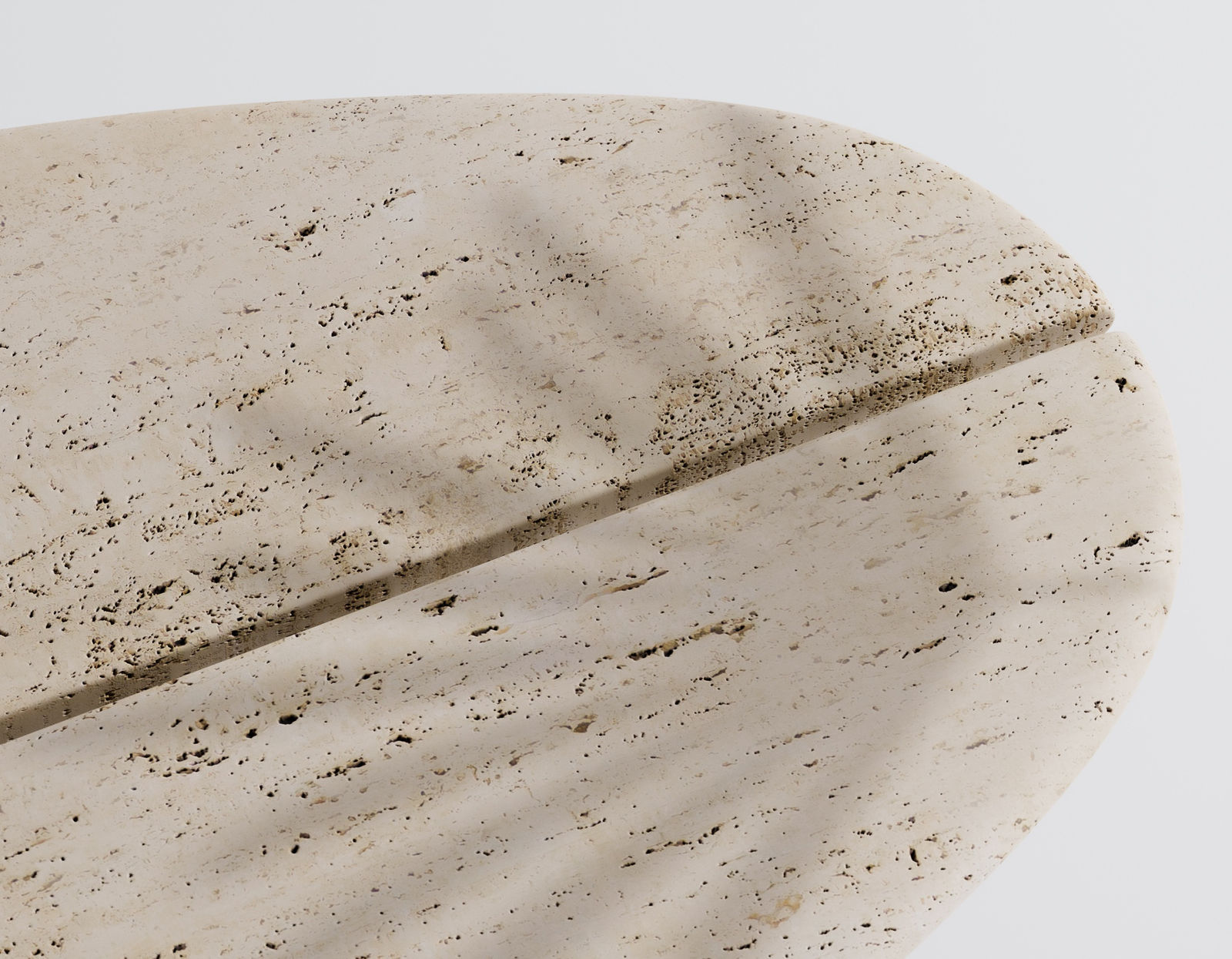 White Pebble Coffee Table