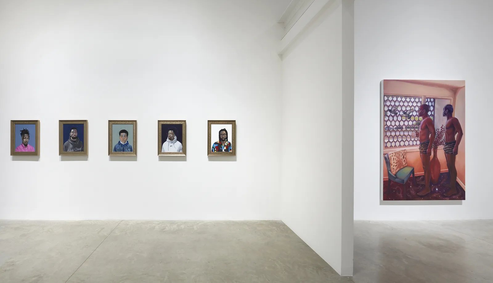 Lanise Howard | Robert Peterson: Reflections. June 8 - July 8, 2023. albertz benda, New York. Photo by Thomas Müller.