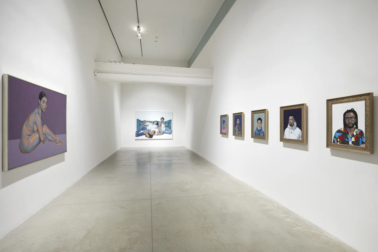 Lanise Howard | Robert Peterson: Reflections. June 8 - July 8, 2023. albertz benda, New York. Photo by Thomas Müller.