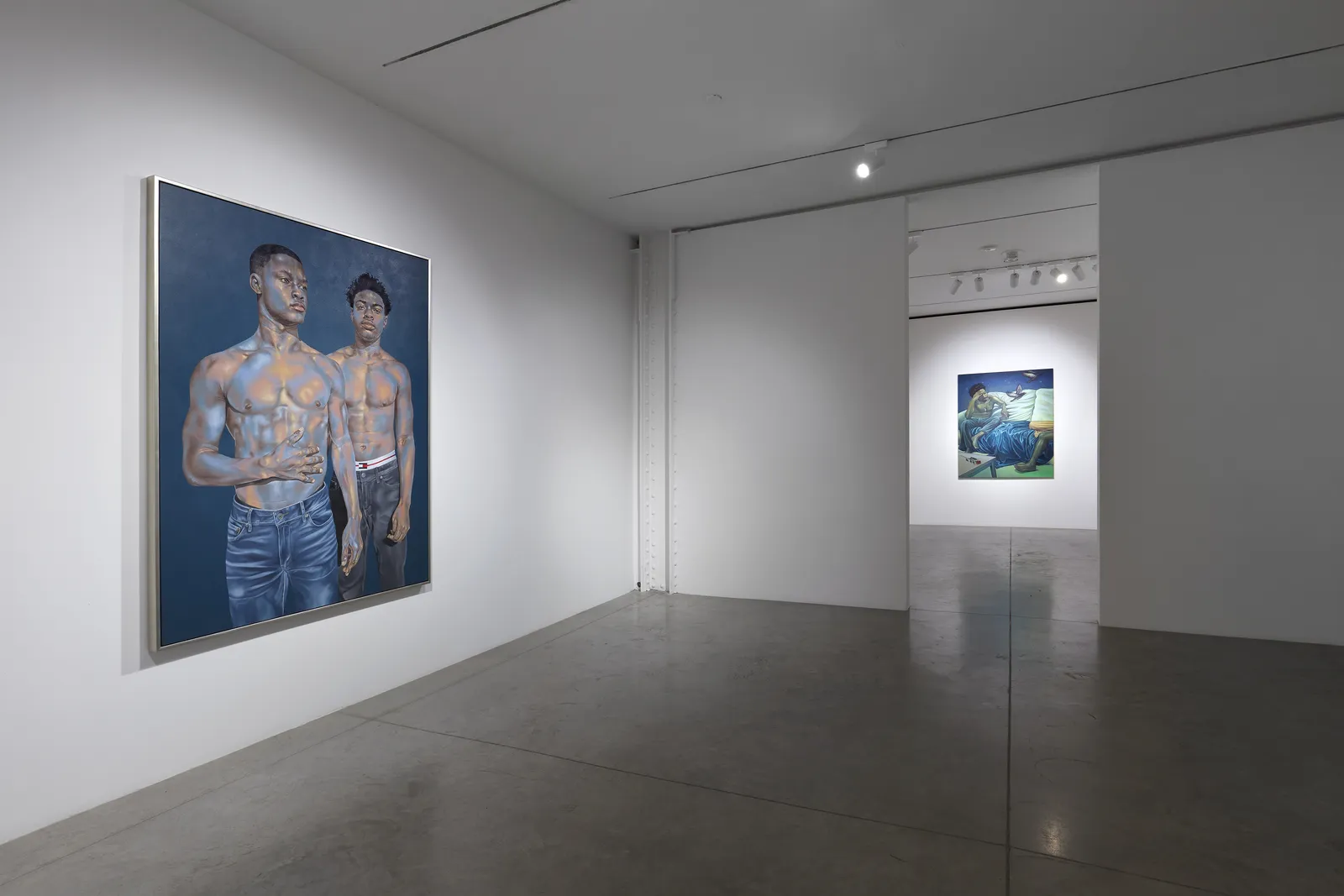 Lanise Howard | Robert Peterson: Reflections. June 8 - July 8, 2023. albertz benda, New York. Photo by Thomas Müller.