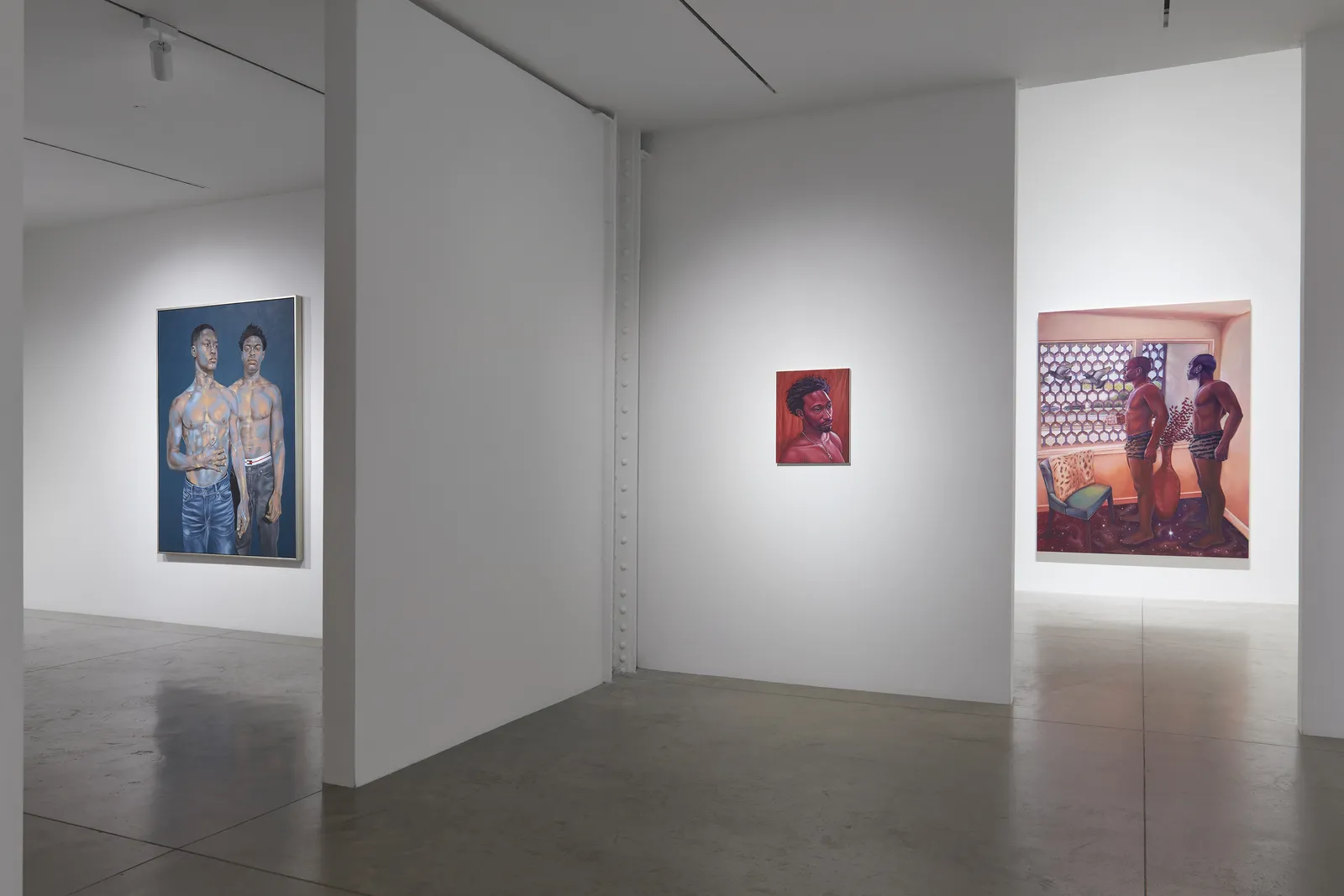 Lanise Howard | Robert Peterson: Reflections. June 8 - July 8, 2023. albertz benda, New York. Photo by Thomas Müller.