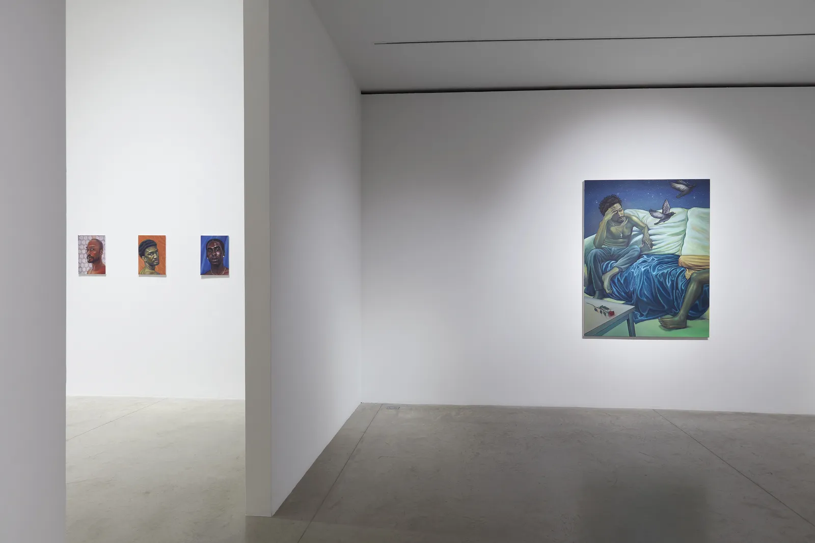 Lanise Howard | Robert Peterson: Reflections. June 8 - July 8, 2023. albertz benda, New York. Photo by Thomas Müller.