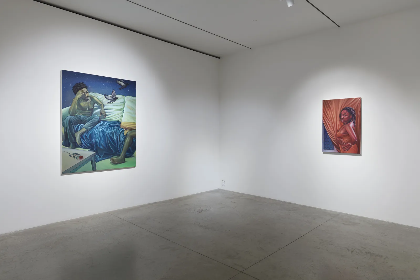 Lanise Howard | Robert Peterson: Reflections. June 8 - July 8, 2023. albertz benda, New York. Photo by Thomas Müller.