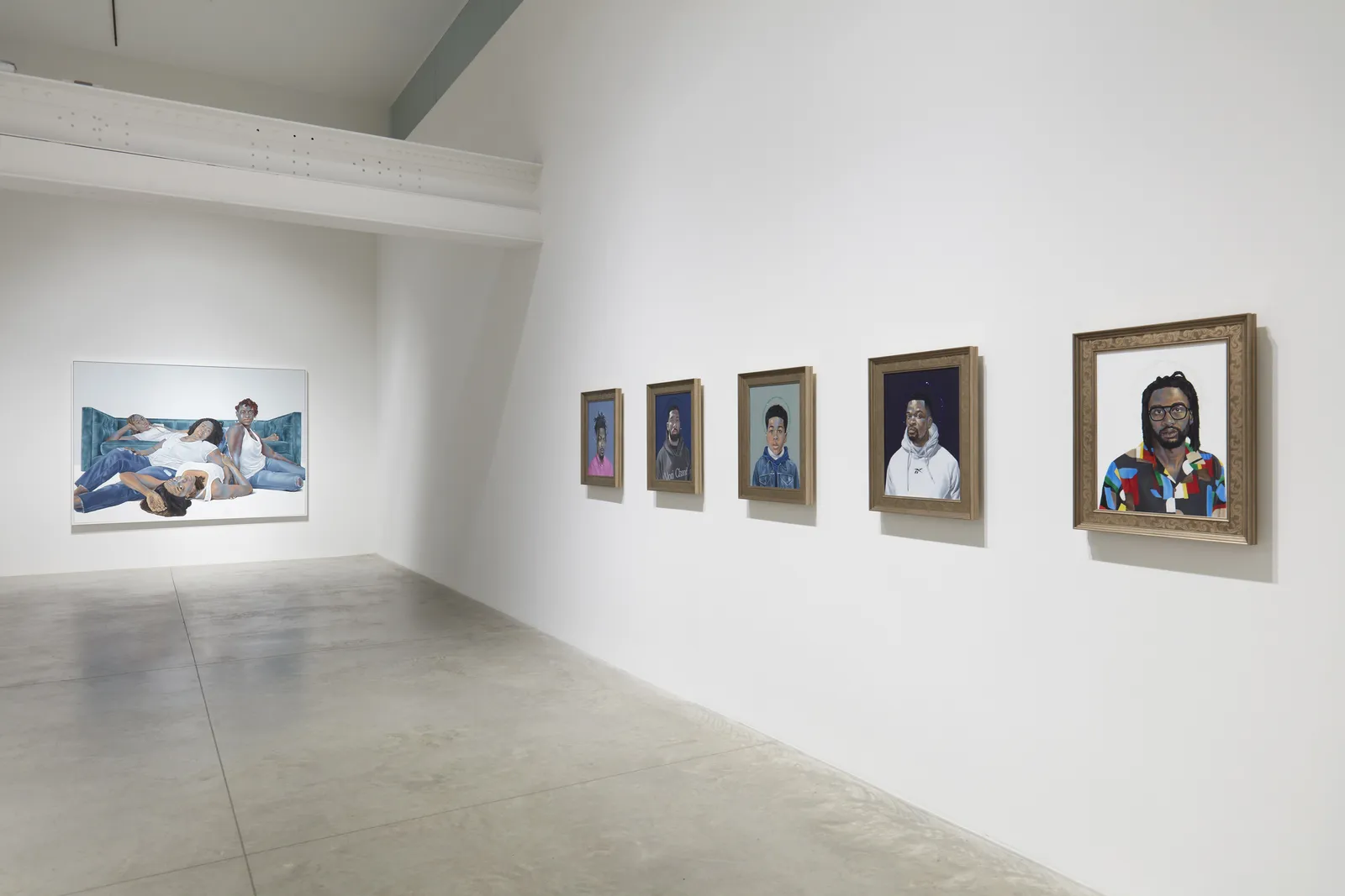 Lanise Howard | Robert Peterson: Reflections. June 8 - July 8, 2023. albertz benda, New York. Photo by Thomas Müller.