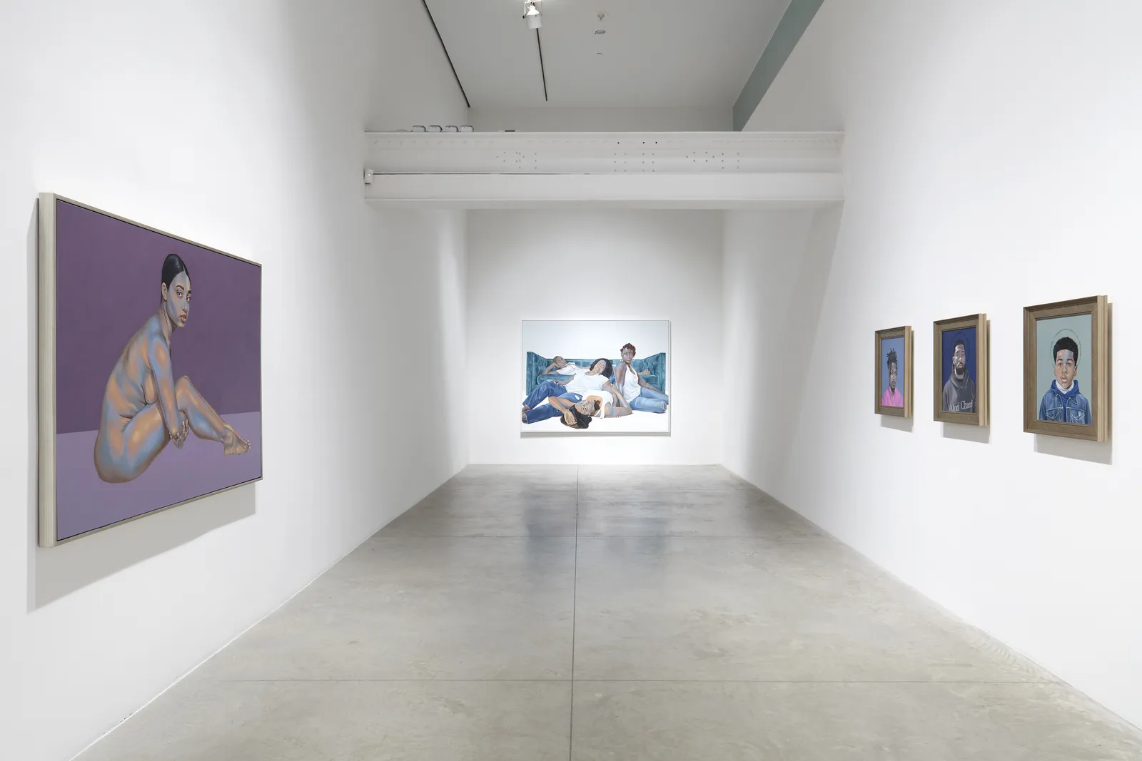 Lanise Howard | Robert Peterson: Reflections. June 8 - July 8, 2023. albertz benda, New York. Photo by Thomas Müller.